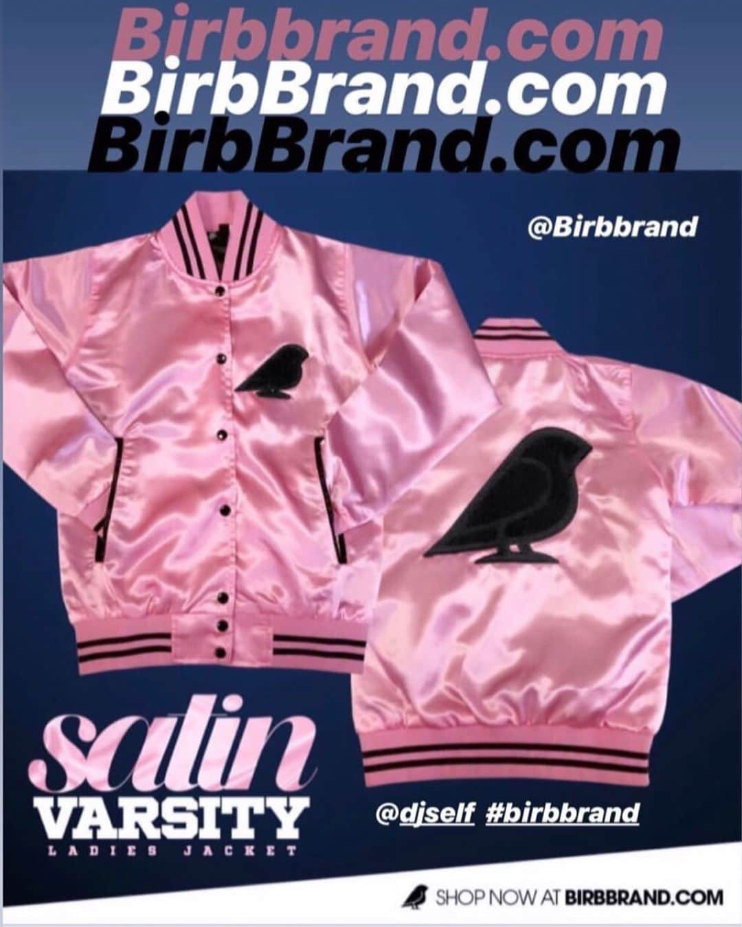 DJ Selfさんのインスタグラム写真 - (DJ SelfInstagram)「Ladies varsity jackets @birbbrand」12月4日 12時17分 - djself