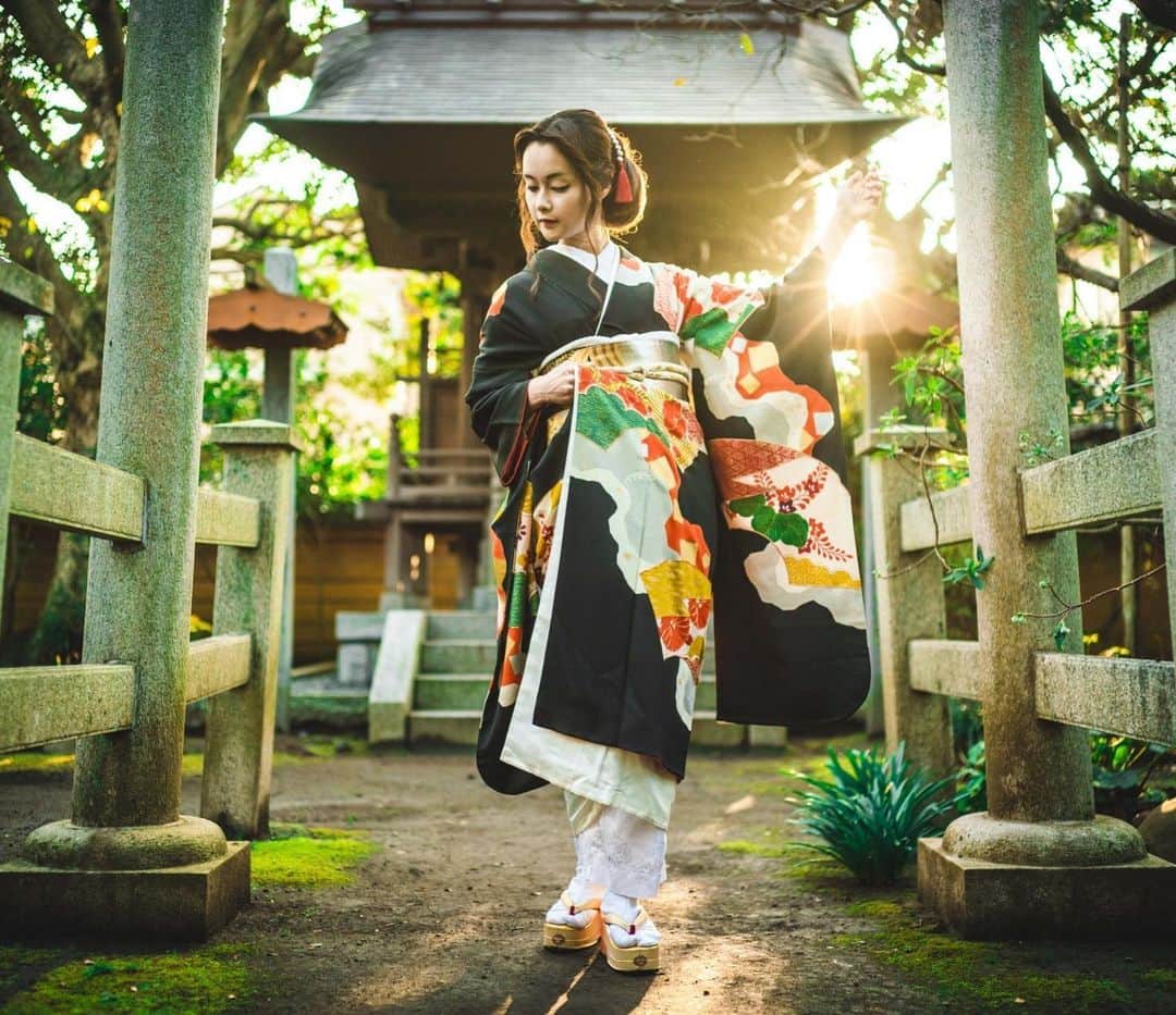 kenta_soyoungさんのインスタグラム写真 - (kenta_soyoungInstagram)「oiran no devil. . . . 太陽の光を克服なさった女型の無惨様です。お納めください。 . . . model: @tometo.ya  coordinate by @kamakura.kimono.kanon」12月4日 12時28分 - kenta_soyoung