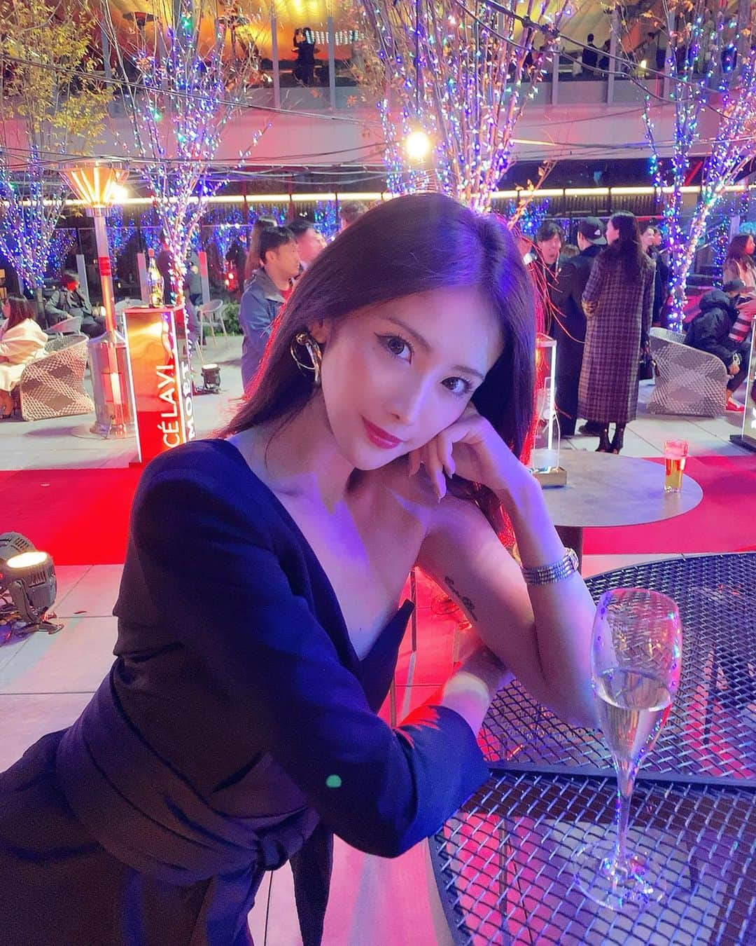 CHIHAさんのインスタグラム写真 - (CHIHAInstagram)「CE'LAVI TOKYO﻿ reception party🍸﻿ ﻿ ﻿ ﻿ ﻿ #celavitokyo #celavi #party #reception #receptionparty #渋谷東急プラザ」12月4日 12時59分 - chiha6170