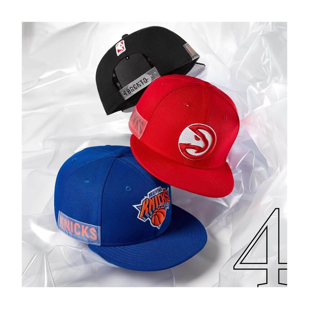 ニューエラ・キャップのインスタグラム：「Clear, and clean. The NBA Clear Feature Collection available now at neweracap.com. • Day 4 of 25 Days of Gifting」