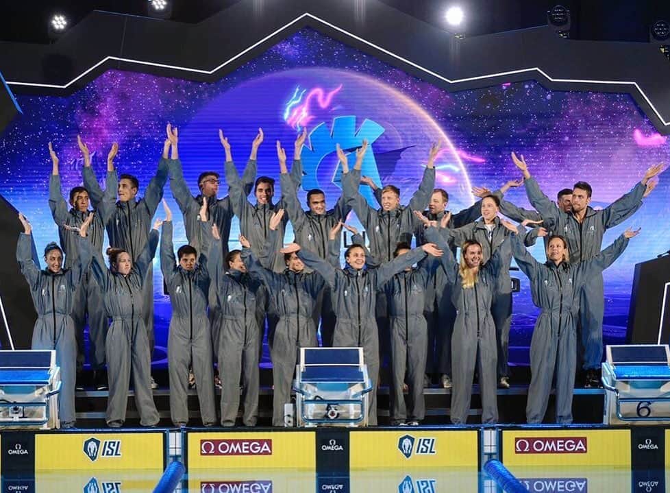 のインスタグラム：「Goodluck to all my @isl_aquacenturions teammates competing at European championships this week. Rip in 👊🏻 #centurions #getinthere」