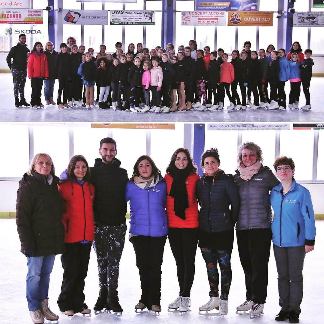 ナタリー・ペシャラさんのインスタグラム写真 - (ナタリー・ペシャラInstagram)「Regroupement des patineurs artistiques et des danseurs sur glace de la Ligue Centre, et atelier « fondamentaux - méthode russe » avec les coachs 👏🏼 Merci pour votre accueil ! . .  #regroupement #patinageartistique #dansesurglace #orleans #atelier #coach」12月4日 16時27分 - nathaliepechalat