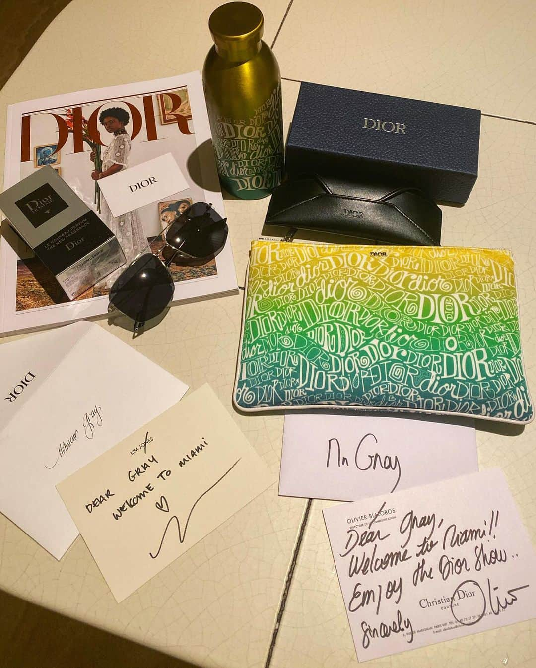 GRAYさんのインスタグラム写真 - (GRAYInstagram)「@dior @mrkimjones ✨✨✨ - #DiorMiami #DiorMenFall」12月4日 16時58分 - callmegray