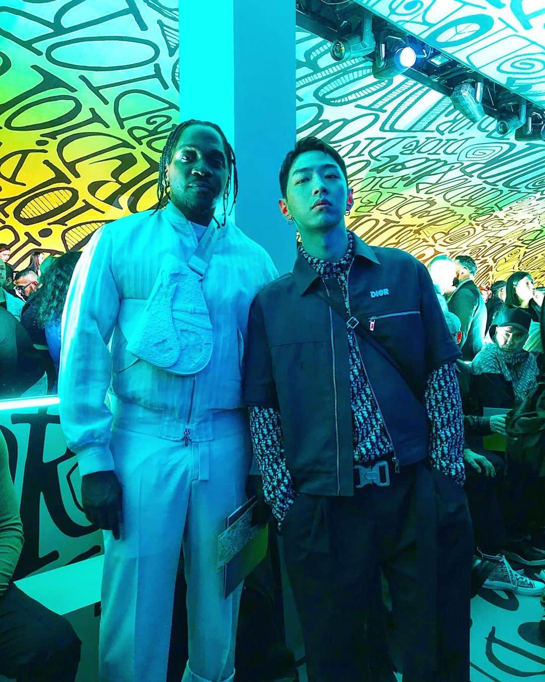 GRAYさんのインスタグラム写真 - (GRAYInstagram)「beautiful people 🖤✨ @dior @mrkimjones #DiorMiami #DiorMenFall」12月4日 17時20分 - callmegray