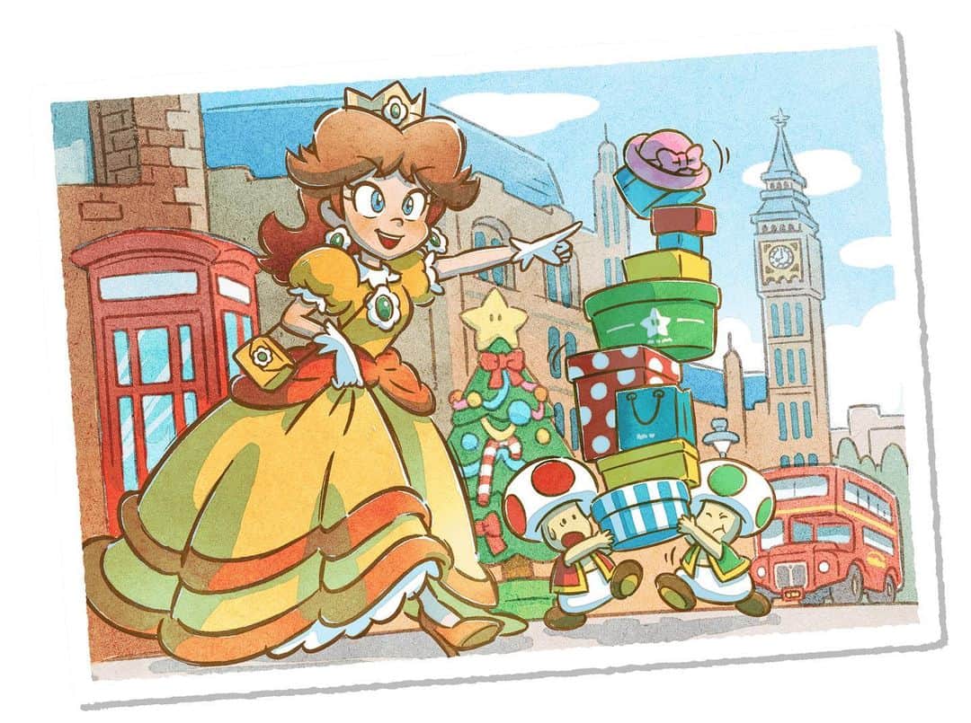 任天堂さんのインスタグラム写真 - (任天堂Instagram)「#マリオカートツアー #MarioKartTour #MKT #ロンドンツアー #ロンドン #London #デイジー #キノピオ #マリオカート #MarioKart #Nintendo #任天堂」12月4日 17時45分 - nintendo_jp