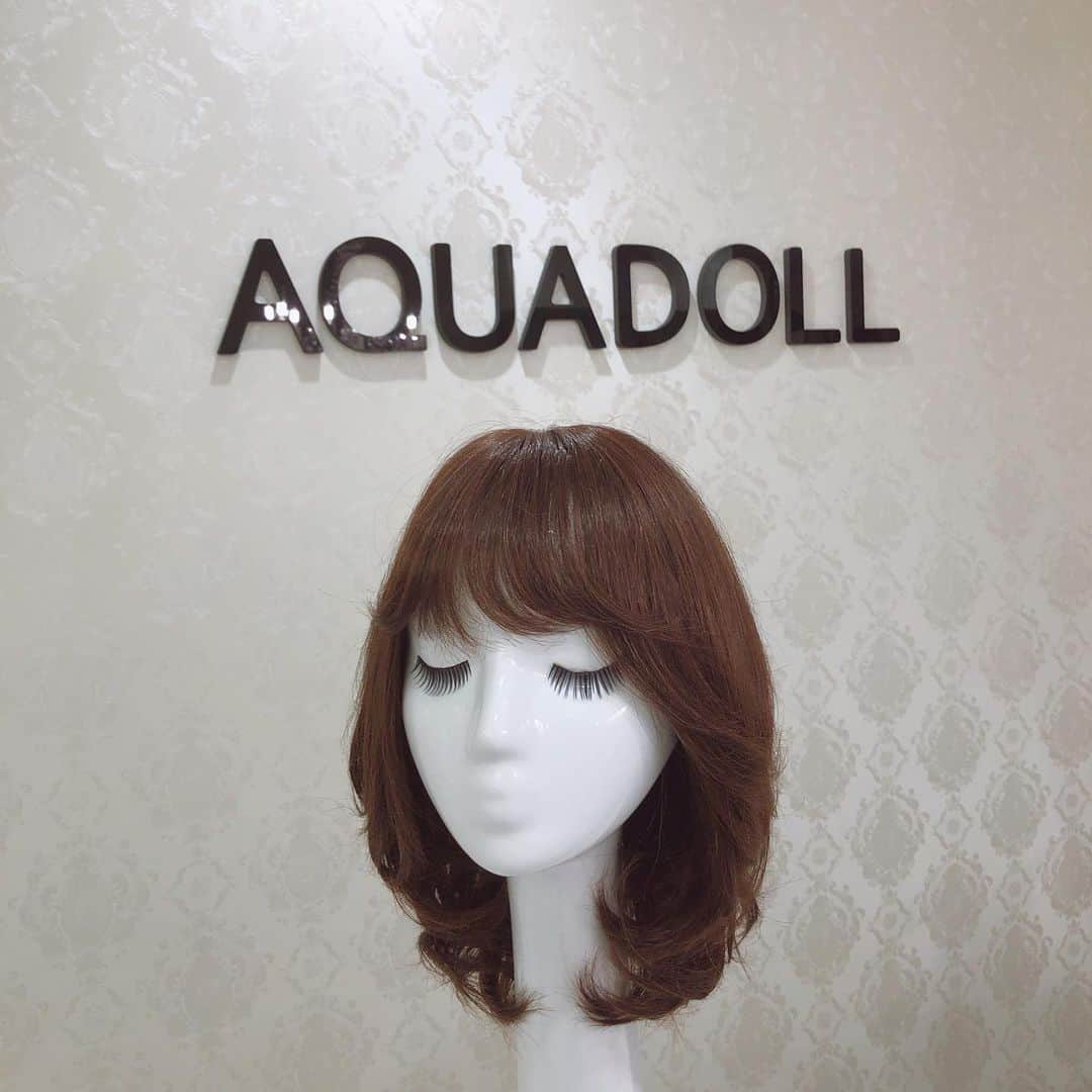 AQUADOLL アクアドールウィッグのインスタグラム