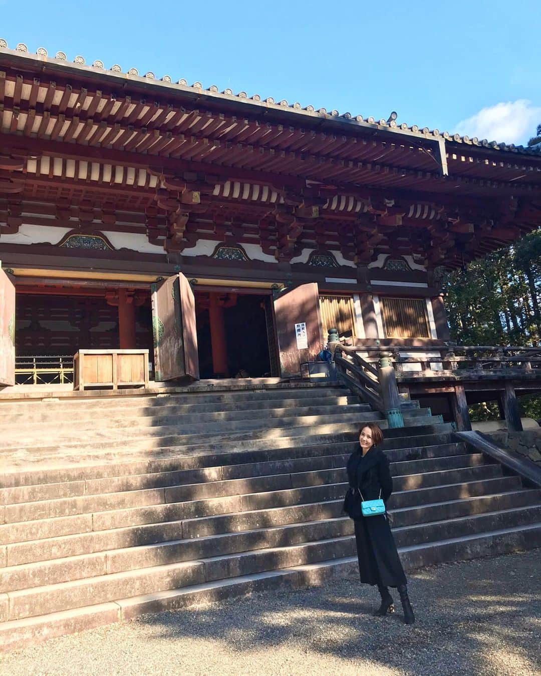 壱城あずささんのインスタグラム写真 - (壱城あずさInstagram)「.﻿ 如月と京都観光！！﻿ 神護寺、金閣寺、清水寺へ。﻿ どこも1000年以上の歴史があるお寺。﻿ 鮮やかな紅葉🍁自然が作り出す奇跡のような美しさに感動！！﻿ 魅力溢れる京都には心の浄化のためにも定期的に訪れたい😊﻿ ﻿ 如月といるとほんとにふざけてばかり🤣﻿ だけどそんな時間がとても幸せ💙💛﻿ ﻿ #京都#kyoto﻿ #紅葉﻿ #神護寺﻿ #金閣寺﻿ #清水寺﻿ #旅行﻿ #如月蓮﻿ #壱城あずさ﻿ #しーらん﻿」12月4日 22時50分 - shiiran1012