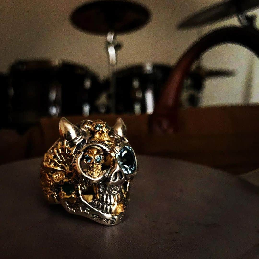 Bill Wall Leather × BEAMSさんのインスタグラム写真 - (Bill Wall Leather × BEAMSInstagram)「【Ring】R353 - Ultimate Master Skull / *By order」12月5日 9時43分 - billwallleather_beams