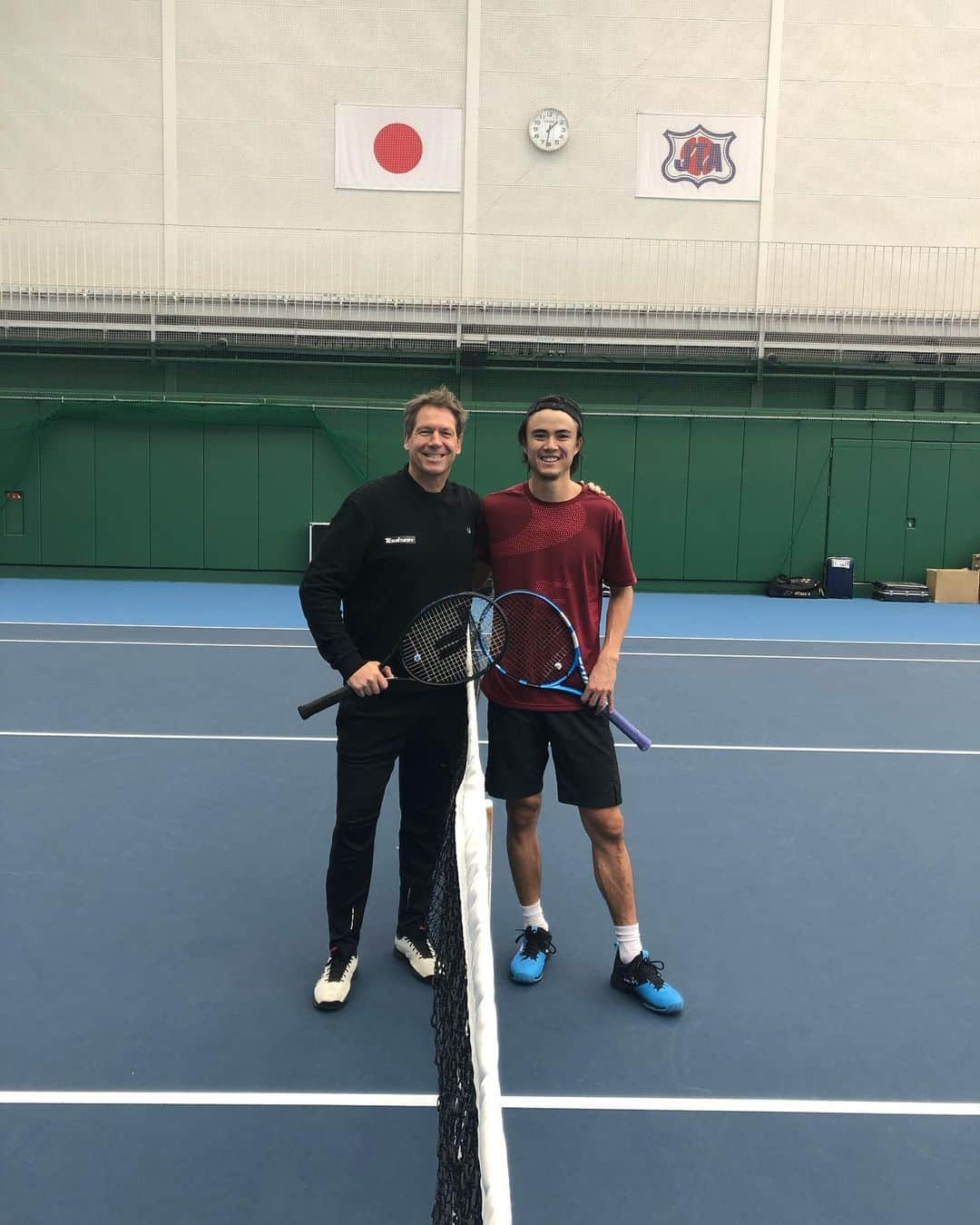 ダニエル太郎さんのインスタグラム写真 - (ダニエル太郎Instagram)「Good start to preseason with @sventennis 💪」12月5日 9時49分 - tarodaniel