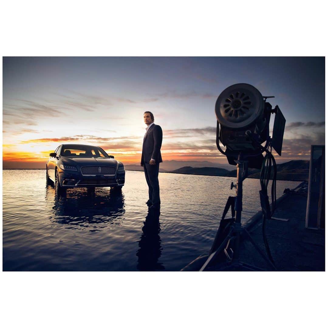 ランドール・スラヴィンさんのインスタグラム写真 - (ランドール・スラヴィンInstagram)「Matthew McConaughey for Lincoln」12月5日 1時04分 - randallslavin