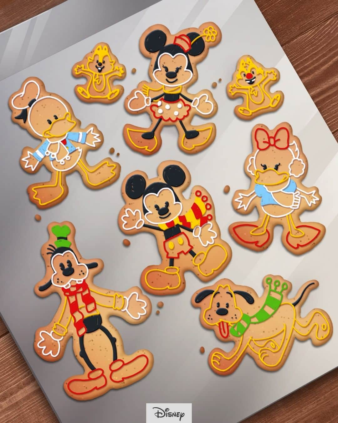 Disneyさんのインスタグラム写真 - (DisneyInstagram)「Sugar, spice, and everything iced! What are you munching on this holiday season?」12月5日 4時00分 - disney