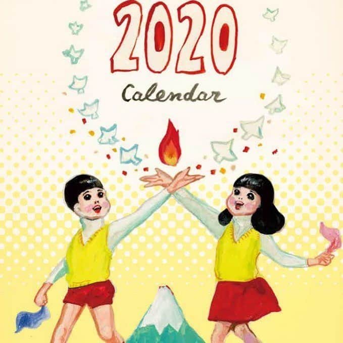五月女ケイ子のインスタグラム：「repost @sootomehyakka  大変お待たせいたしました！五月女百貨店2020カレンダー、12月10日火曜日から販売開始いたします。くわしくはまたお知らせします♡ #五月女百貨店 #五月女ケイ子 #keikosootome #カレンダー」