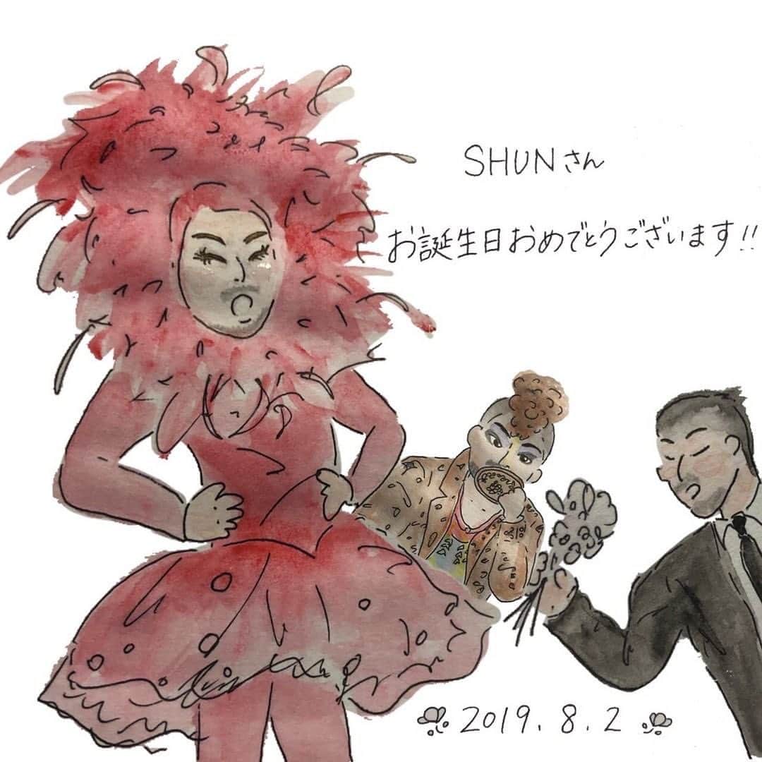 SHUNさんのインスタグラム写真 - (SHUNInstagram)「フォローしてくれてる方（全て同じ方）が描いてくれたシリーズ！！ ありがとうございます！！」12月5日 13時39分 - omura_shunsuke_shun
