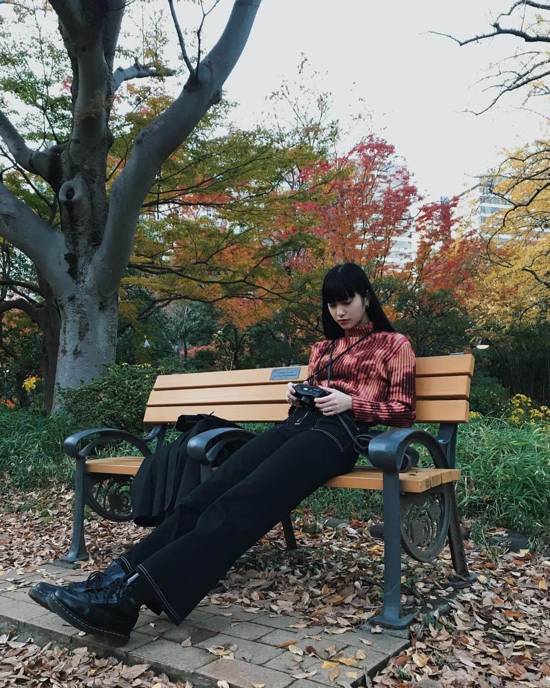 北澤舞悠（まゆちる）のインスタグラム：「🍂」