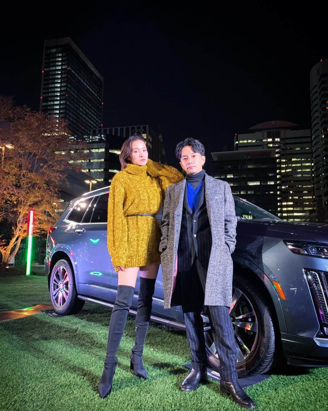 大森美知さんのインスタグラム写真 - (大森美知Instagram)「WWD × NEW CADILLAC XT6 CHRISTMAS NIGHT⛽️🎄 @wwd_jp × @cadillac  #cadillac#car #XT6#cadillacxt6」12月5日 20時54分 - michi_oomori_official