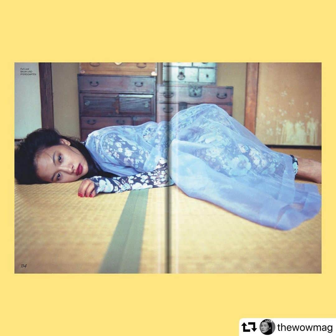 織田梨沙さんのインスタグラム写真 - (織田梨沙Instagram)「#repost @thewowmag ・・・ Inspired by the intertwining tradition and modernity of the Taisho period, photographer KYOKO MUNAKATA evokes the spirit of the Modan Garu.﻿ ﻿ Taken from #ISSUE2 of #THEWOW. ﻿ ﻿ “Modern Anemone” ﻿ ﻿ Photographed by @kyokomunakata ﻿ Styling by @kumikoyashiro  Makeup by @naoyossii  Hair by @kazuki_fujiwara_hair ﻿ ﻿ Model @oda_lisa at @nfb_official_ ﻿ ﻿  Online order available at link in our bio now, will be on newsstands in London next week. ﻿ ﻿ ﻿ #Asianrepresentation  #diversity  #heritage  #editorial #anemone #taisho #modan #fashion #filmphotography #thewowmag #thewowmagazine #independentmagazine #zine #zines」12月5日 22時27分 - oda_lisa