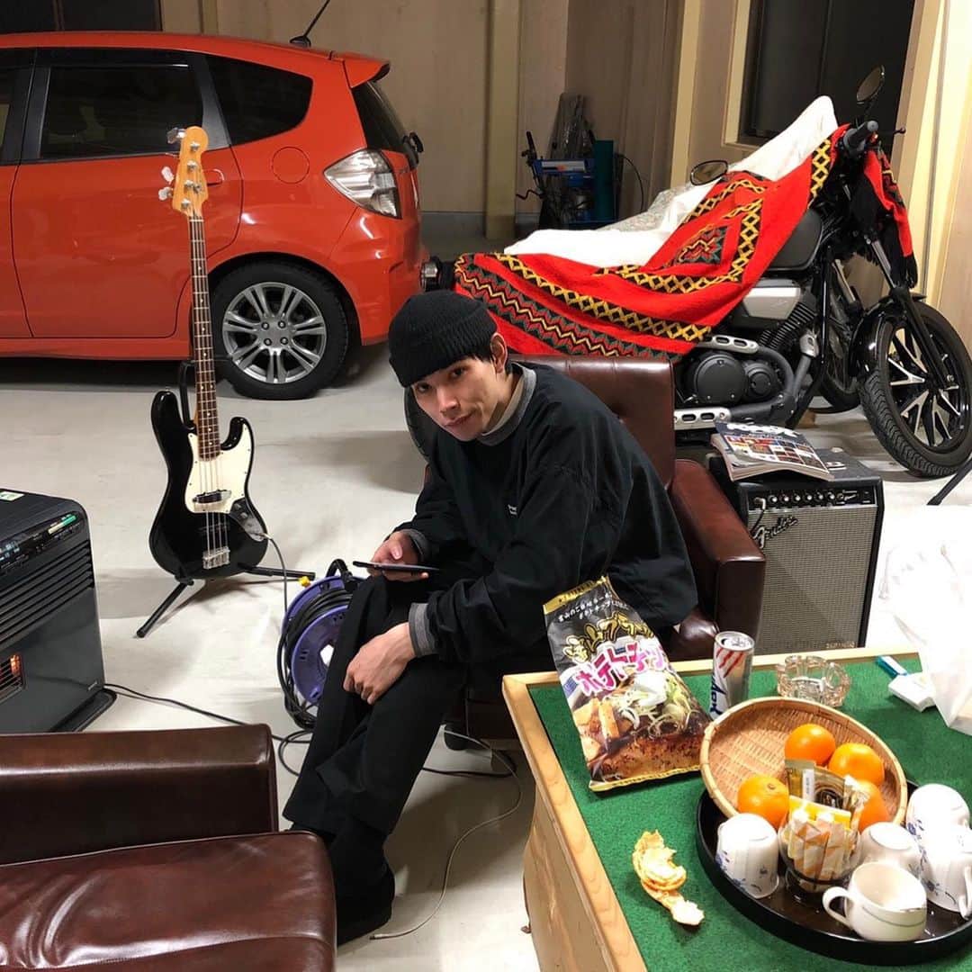 荒井 結生 Yuki Araiのインスタグラム：「車庫💯」