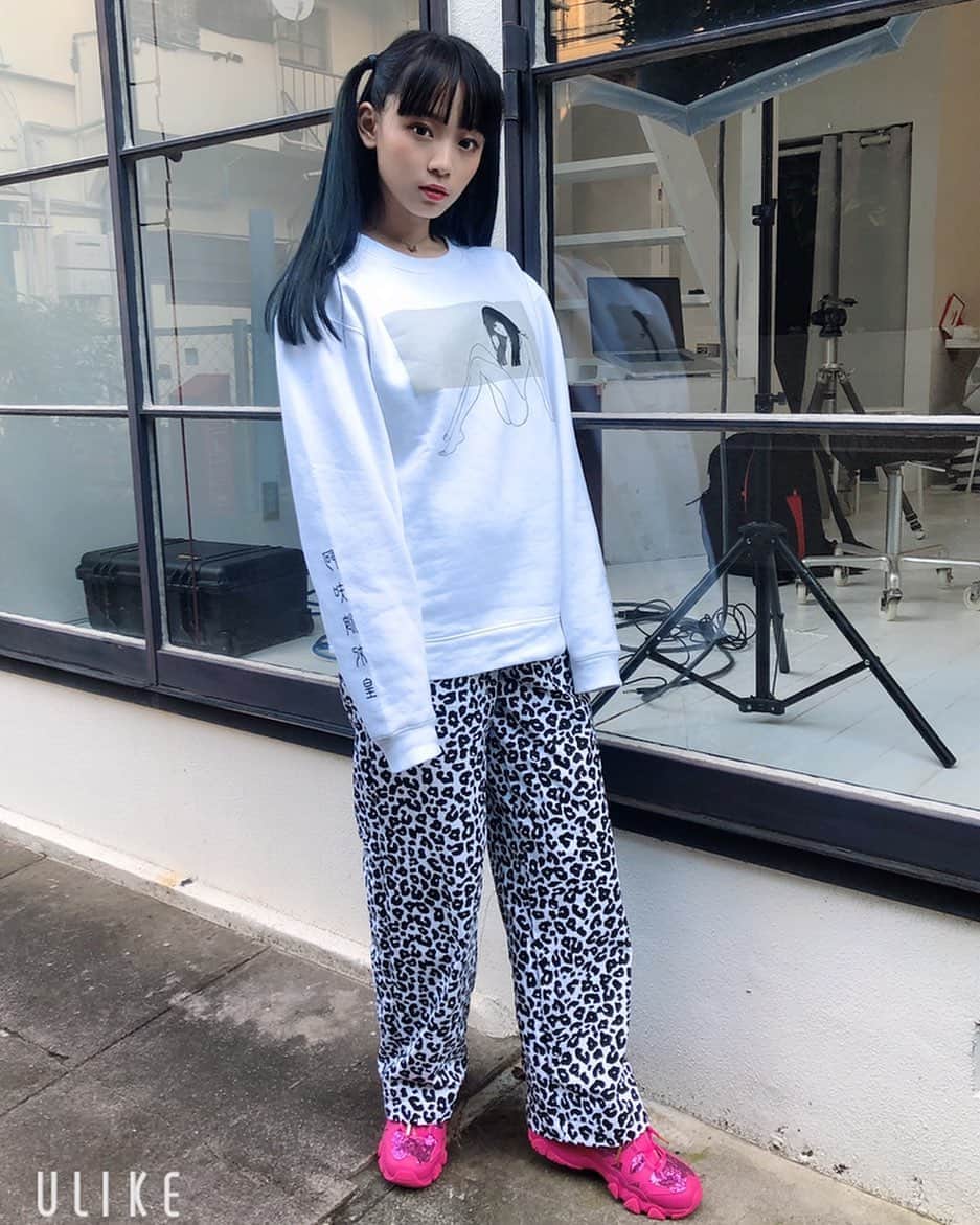 ゆらのインスタグラム：「モレルアプリで撮りました」