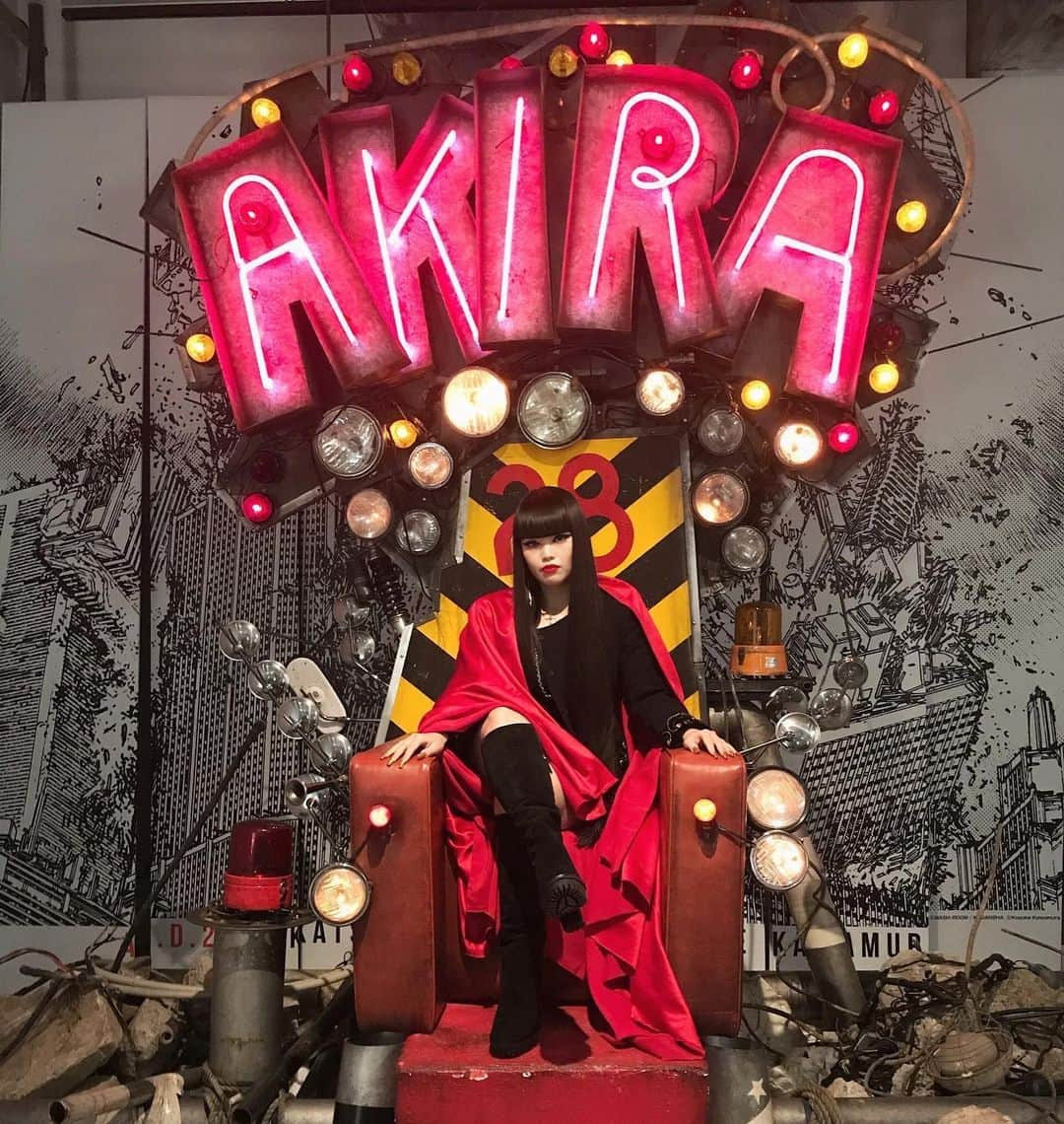 森山穂乃香さんのインスタグラム写真 - (森山穂乃香Instagram)「#AKIRA #AKIRAARTOFWALL 💊🔥🔥🔥 夢を見たわ👁」12月5日 23時57分 - honokamoriyama_official