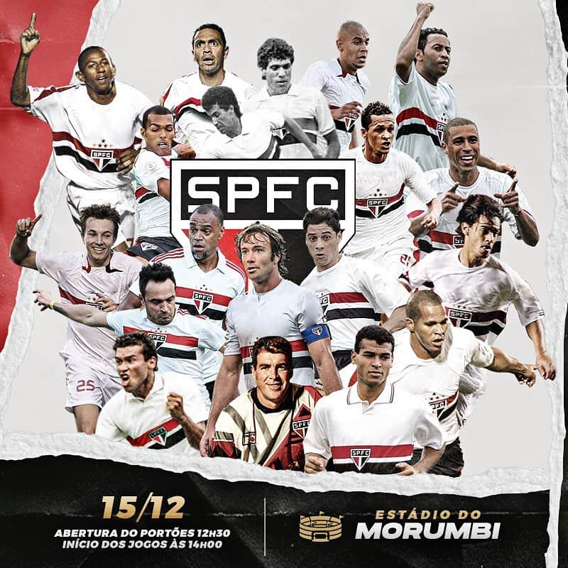 São Paulo FCさんのインスタグラム写真 - (São Paulo FCInstagram)「Já comprou seu ingresso para ver todos esses craques voltando a defender o Tricolor no Morumbi?! Está chegando a hora da @legendscupbrasil! É dia 15 de dezembro, na nossa casa, contra as lendas de @fcbarcelona, @fcbayern e @bvb09. ⠀⠀⠀⠀⠀⠀⠀⠀⠀ 🇾🇪 O São Paulo vem forte, com Zetti, Cafu, Cicinho, Fabão, Alex Silva, Ronaldão, Junior, Richarlyson, Mineiro, Josué, Souza, Jorge Wagner, Falcão, Silas, Careca, Aloísio Chulapa, Denilson, Dagoberto, Müller, Leandro Guerreiro, entre outros craques que fizeram história pelo nosso clube! ⠀⠀⠀⠀⠀⠀⠀⠀⠀ 🇪🇸 O @fcbarcelona (@barcalegends) já divulgou as confirmações de Javier Saviola, Mendieta, Giovanni, Edmilson, Belletti, Sonny Anderson, Juan Pablo Sorín, Sergi Barjuan, Nadal, Dehu, Angoy, Litmanen, entre outras lendas. ⠀⠀⠀⠀⠀⠀⠀⠀⠀ 🇩🇪 O @fcbayern definiu as presenças de Miroslav Klose (maior artilheiro da história das Copas), Luca Toni, Zé Roberto, Paulo Sérgio, Van Buyten, Elber, Demichelis, Lúcio, Ivic Olic, entre outras lendas. ⠀⠀⠀⠀⠀⠀⠀⠀⠀ 🇩🇪 O @bvb09 terá Amoroso, Ewerthon, Weidenfeller, Tinga, Riedle, Koller, Júlio César, Evanilson, Dedê, Jorg Heinrich, Miroslav Stević, entre outras lendas. ⠀⠀⠀⠀⠀⠀⠀⠀⠀ ➡️ Os jogos da Legends Cup terão dois tempos de 25 minutos cada. Confira a tabela aí nas imagens! ⠀⠀⠀⠀⠀⠀⠀⠀⠀ 🎫 Ingressos: entre em @legendscupbrasil para todas as informações. ⠀⠀⠀⠀⠀⠀⠀⠀⠀ #LegendsCupBrasil #FutebolComoDeveSer #VamosSãoPaulo 🇾🇪」12月6日 0時56分 - saopaulofc