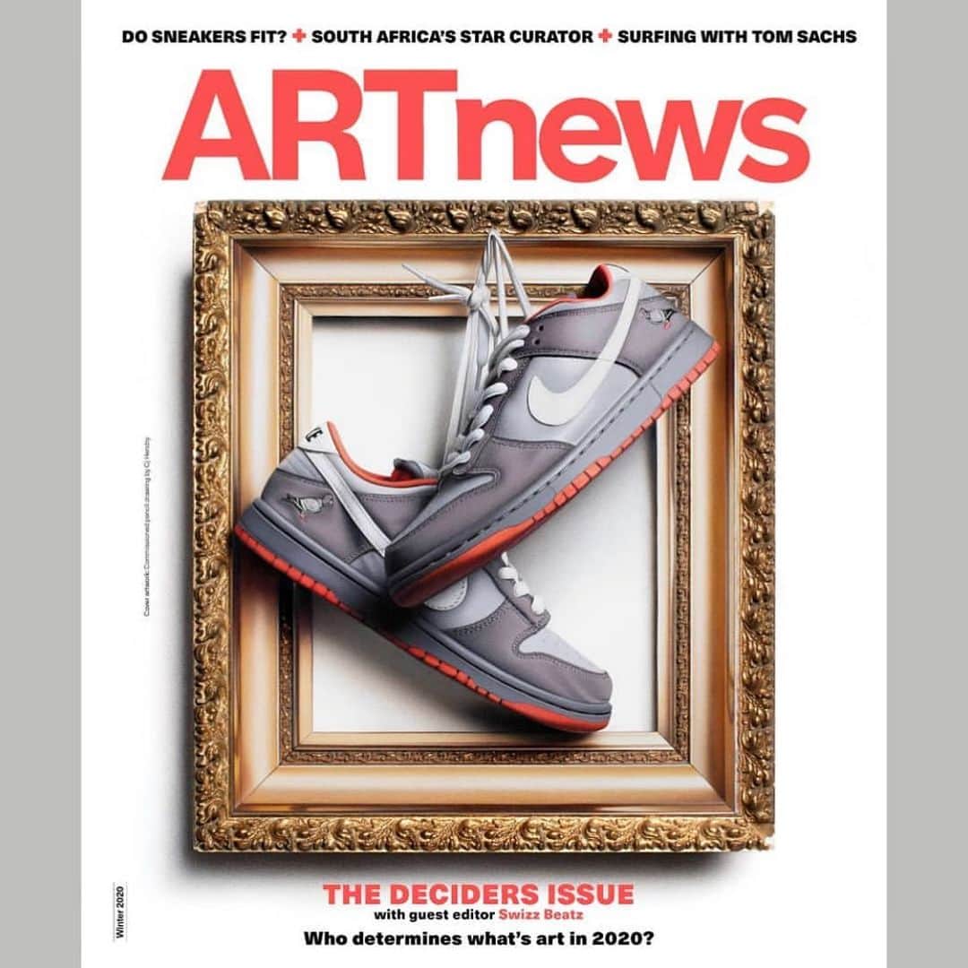 スウィズ・ビーツさんのインスタグラム写真 - (スウィズ・ビーツInstagram)「THE DECIDERS 💥💥💥 GUEST EDIT ISSUE by Kasseem Swizz Beatz Dean for @artnews 💥💥💥💥💥💥💥」12月6日 1時50分 - therealswizzz