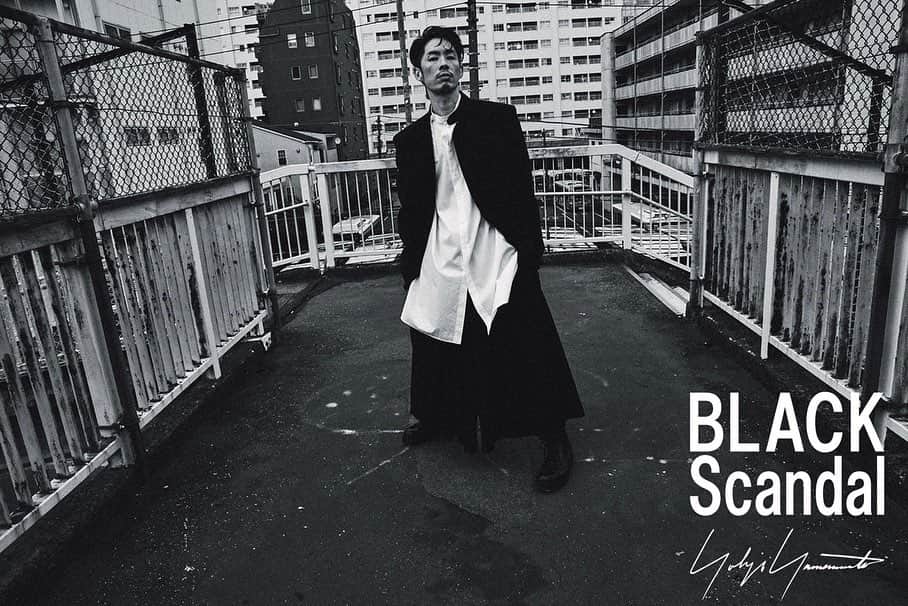 呉建豪のインスタグラム：「Yohji Yamamoto BLACK SCANDAL available DEC 6th in JAPAN TODAY🔥🖤🔥 @yohjiyamamotoofficial #yohjiyamamoto #blackscandal #SS20 #blessingsonblessings #AllglorytoGod」