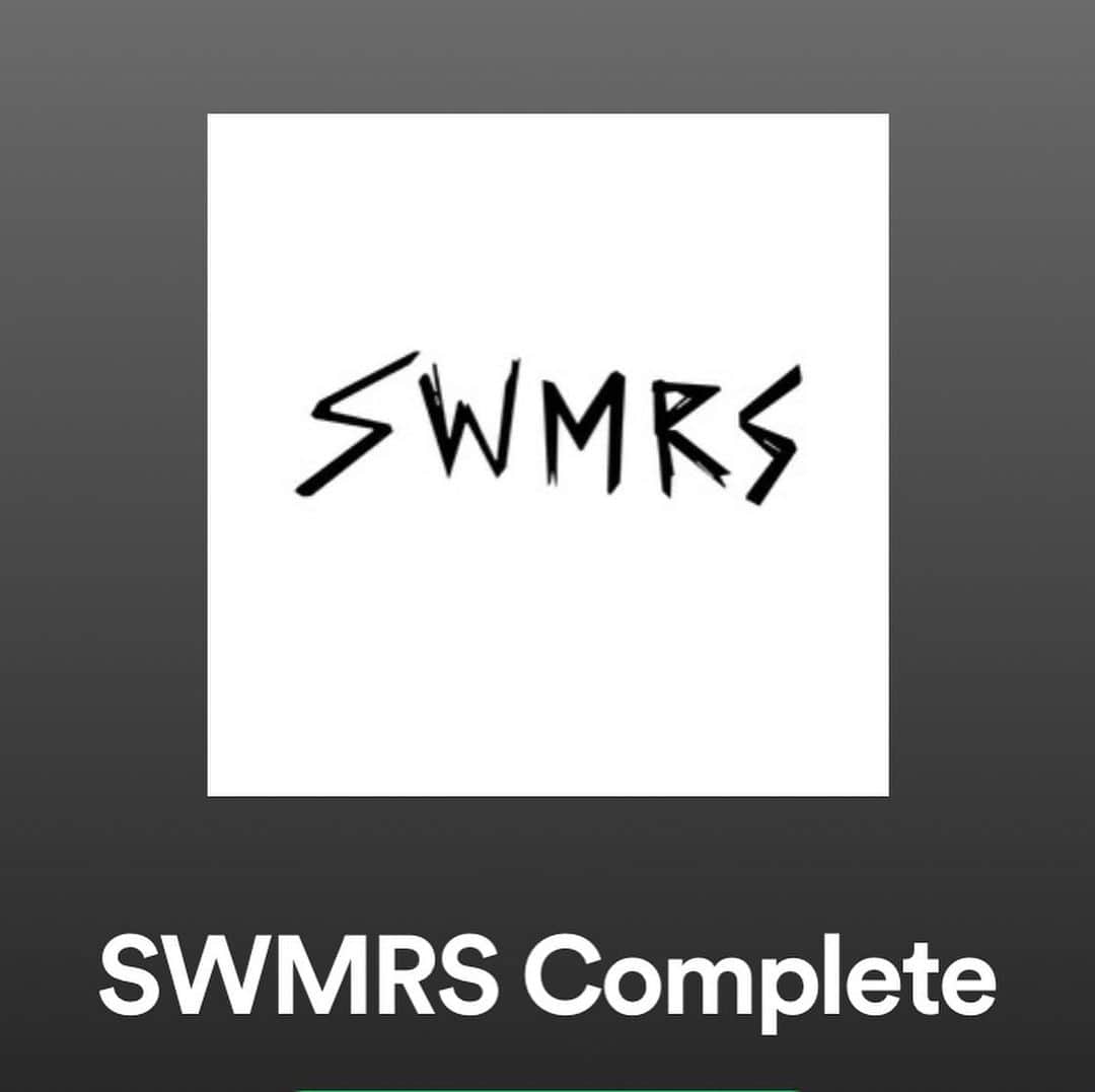 SWMRSさんのインスタグラム写真 - (SWMRSInstagram)「We just put out our “SWMRS COMPLETE” Spotify compilation. It’s pretty epic going through and listening to all of our music we’ve ever put out. Wanted to drop it toward the end of the year to share with you how thankful we are to have you in our lives and how grateful we are that you keep listening to what we’ve made the last 4 years. We will be adding many more to that comp, this is just the beginning 💟」12月6日 5時18分 - swmrs
