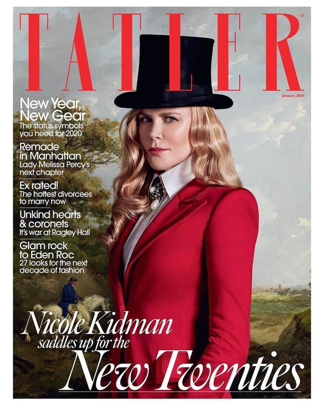 ニコール・キッドマンさんのインスタグラム写真 - (ニコール・キッドマンInstagram)「Ringing in the New Twenties a little early ❤️ The January Issue of @TatlerMagazine is out now xx」12月6日 6時29分 - nicolekidman