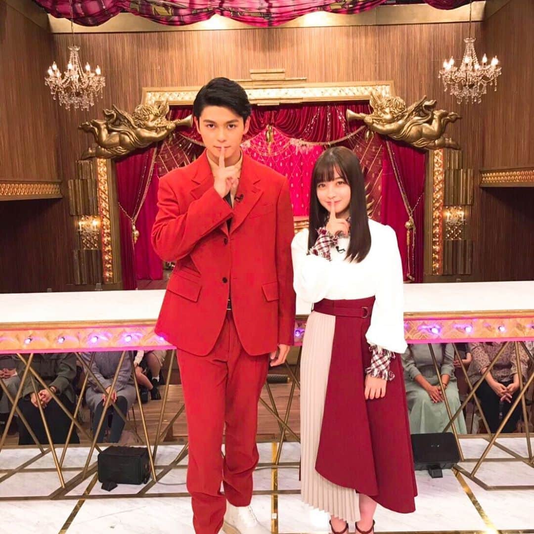映画『午前0時、キスしに来てよ』のインスタグラム：「＼📺#0キス オンエア情報💫／ 今夜12/6（金）23:40〜放送の 「#ネタパレ」に #橋本環奈 さん、#眞栄田郷敦 さんが出演❣️✨ 大爆笑のネタパレード🤣🤣 お見逃しなくっ💫✨ #午前0時キスしに来てよ #ゼロキス公開 #0キス #ツイッターは舞台裏 ✌️」