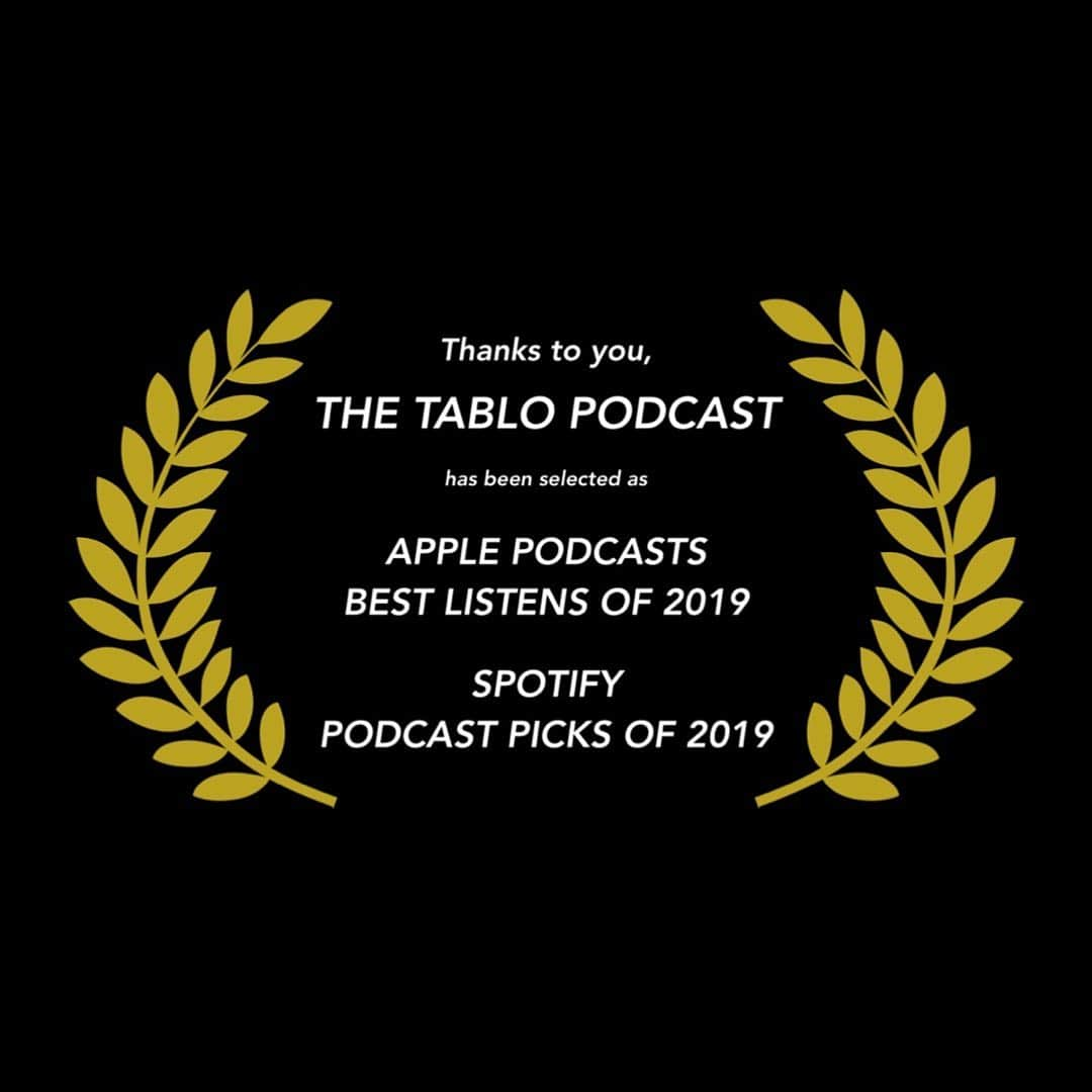 TABLO さんのインスタグラム写真 - (TABLO Instagram)「In only 4 months, @thetablopodcast has become one of the top podcasts in the world. I’d like to thank our fans, listeners, @tabloisdad for the 🔥 intro, my talkative regular @ednam10 and @briankhoe of EN management, @dianekang’s laugh, @realtukutz and @realmithrajin for not caring about this podcast at all, and every single person at @thedivestudios for making this possible. Am I forgetting anyone?  #thetablopodcast #ttp #tablo #podcast #bestlistensof2019 #podcastpicksof2019」12月6日 10時42分 - blobyblo