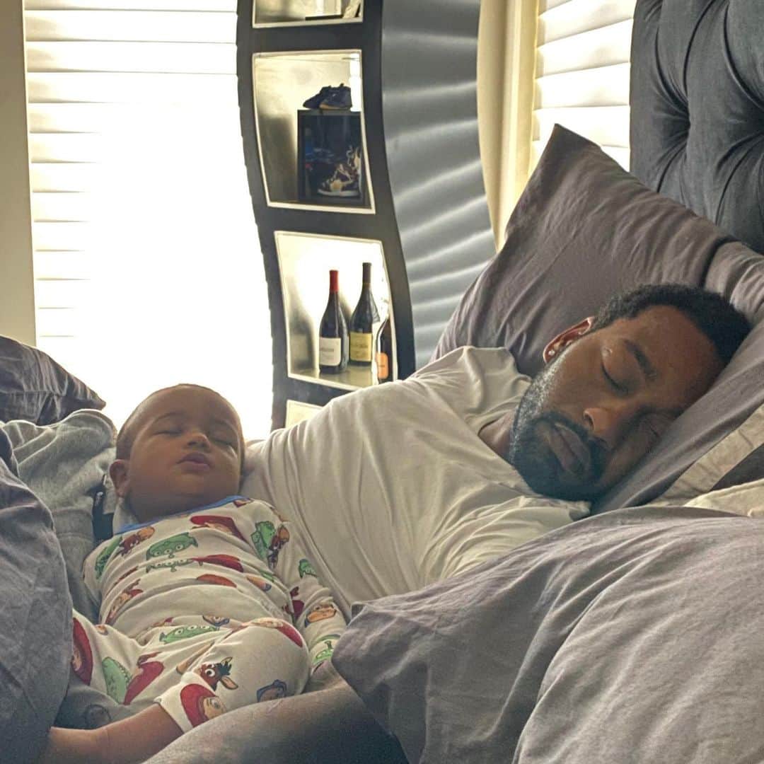 ジョン・ウォールのインスタグラム：「Happy 1st bday to my World A-Boogie...Love ya son 👌🏾‼️」