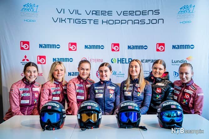 マーレン・ルンビのインスタグラム：「Da er dagen her, vi gleder og gruer oss! Følg vår kvalifisering på NRK2 klokka 20.00 i kveld!🤩#reklame #Nammo #LO #LundinNorway #HelpForsikring #EterniNorge #NorskTipping #IcePeak  #hopplandslaget」