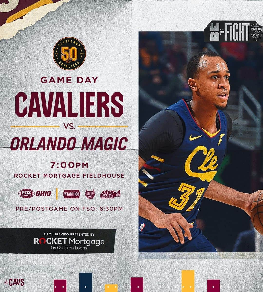 キャブスさんのインスタグラム写真 - (キャブスInstagram)「Friday night #CavsMagic! #BeTheFight」12月6日 22時41分 - cavs