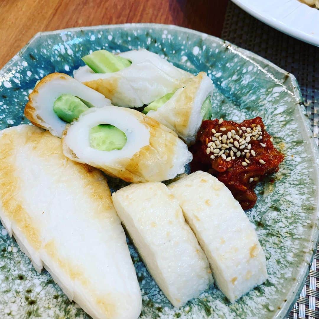 金村義明さんのインスタグラム写真 - (金村義明Instagram)「#晩酌スタート#家が1番うままままままし#自家製ハンバーグ＆旬魚菜よし田の豚の味噌漬け#みゆき姉さんの帆立#ユニバル奥さんからの蒲鉾#高麗飯店ママからのどじょう汁＆キムチ#アミューズ徳山＆金山からの佐藤#超超超激うままままままし」12月6日 22時49分 - yoshiaki_kanemura