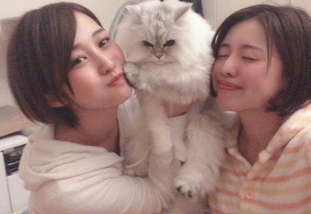 のインスタグラム：「親友ちゃんが来てくれたよん💕」
