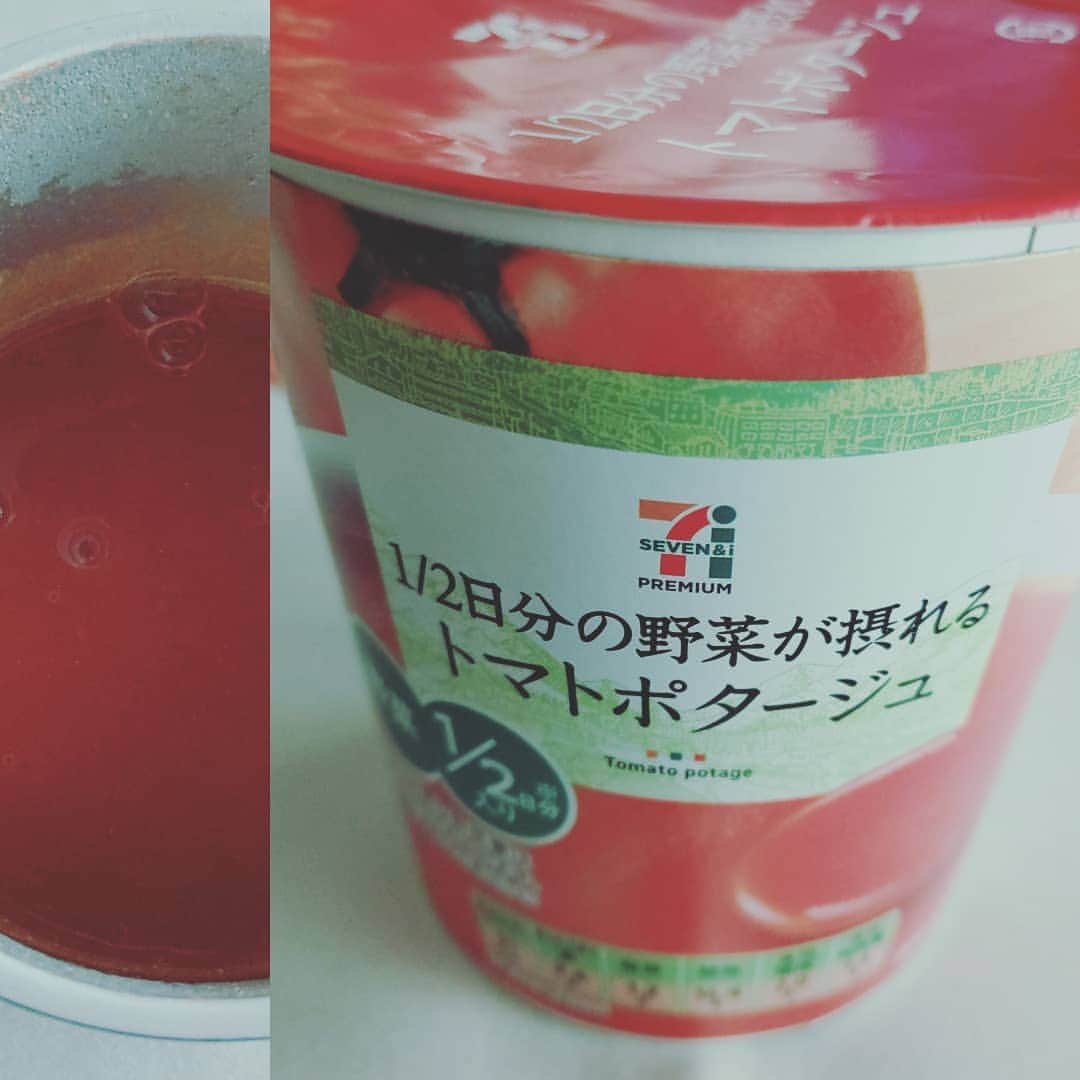 山本しろうさんのインスタグラム写真 - (山本しろうInstagram)「トマトはやっぱり1/2日分の野菜が摂れるトマトポタージュにかぎる #二日で一トマト #セブンイレブン #ポッカサッポロフード&ビバレッジ #いただきもの  #トマト #トマト！！」12月6日 14時53分 - yamamotoshiroto