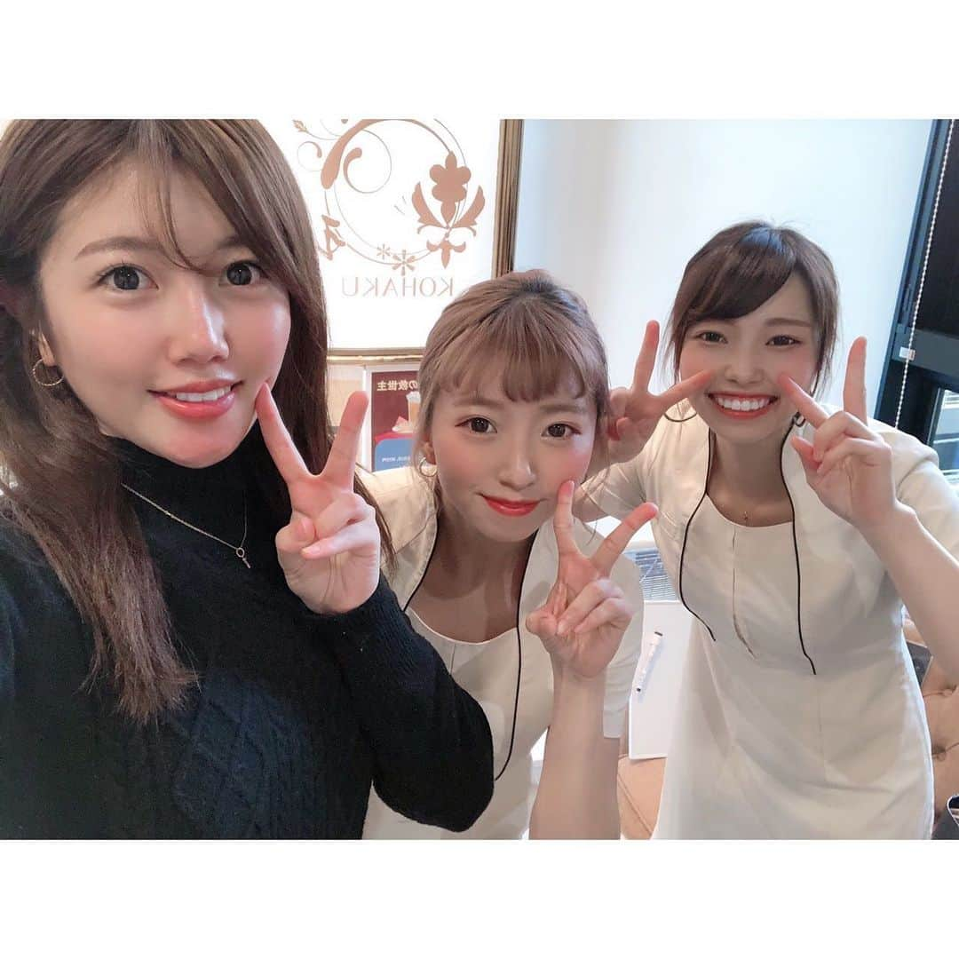 宮崎美穂さんのインスタグラム写真 - (宮崎美穂Instagram)「こないだエステティックサロン #琥珀 さんに行ってきました🙋‍♀🔥﻿ ﻿ めちゃくちゃ痛いけどそれ乗り越えるとスッキリ痩せてます。本当です🙋‍♀️﻿ ﻿ そして施術してくれるお姉さんたちが美人すぎ🥺﻿ 気さくに話しかけてくれるし施術中も楽しかった🧡☺️﻿ ﻿ ありがとうございました😊」12月6日 16時09分 - myaostagram_380