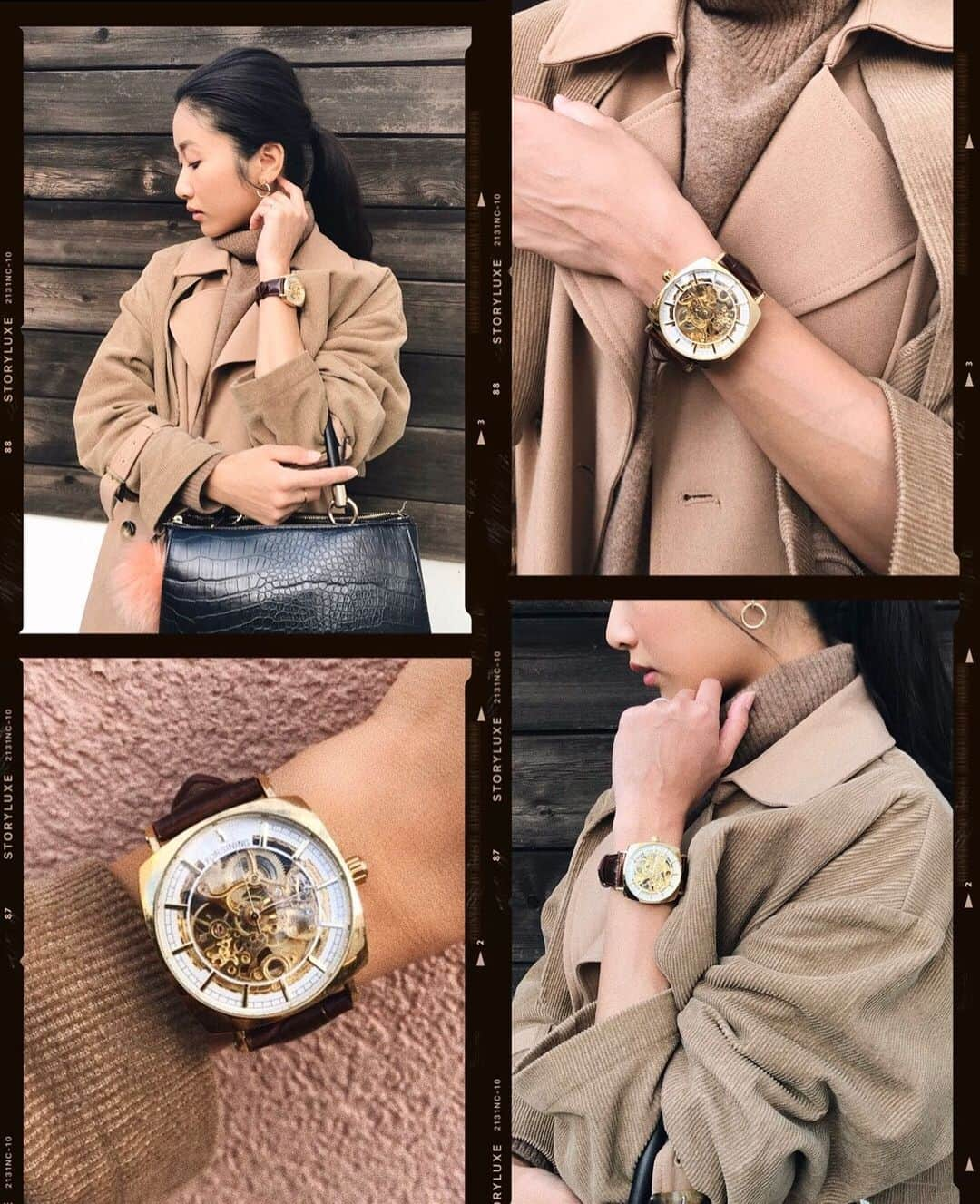 恵里花さんのインスタグラム写真 - (恵里花Instagram)「#PRINCIPEWatch ⌚️🖤﻿ ﻿ ずっと気になっていたスケルトンウォッチ﻿ #ユニセックス で使えるお洒落なデザインで﻿ お仕事やプライベートでも◎👌🏼 これからのクリスマスプレゼントにも﻿ おすすめしたいアイテムです🎁🎄﻿ ﻿ 旦那さんがペアウォッチ欲しいと言っていたので﻿ 今度お店に行ってみようと思います👀﻿🎵 ﻿ 最近スマホで時間を確認することが多かったので﻿ これを機にまた時計をつけていきたいな😉 @principewatches @principeprive」12月6日 23時22分 - erikaig.jp