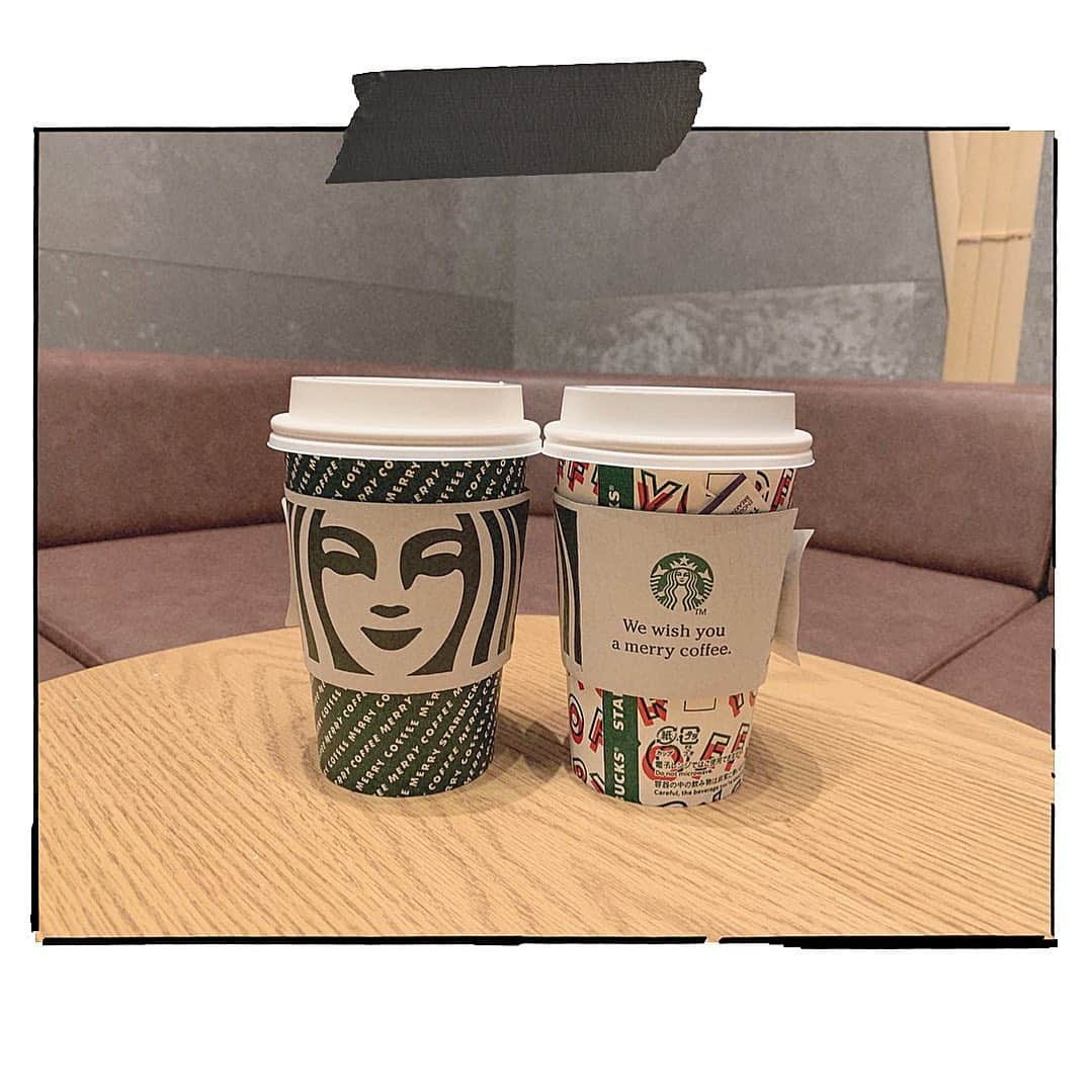 Yukiさんのインスタグラム写真 - (YukiInstagram)「🧚🏻‍♀️☕️🧚🏻‍♂️☕️💭 #starbuckscoffeejapan  #スターバックスコーヒー #ほうじ茶ラテ #ひたすら喋る」12月6日 21時40分 - yukii061