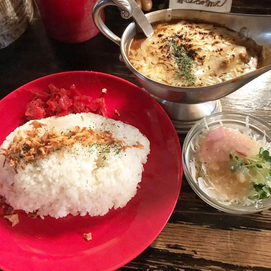のインスタグラム：「#アカマルカレー #🤤」