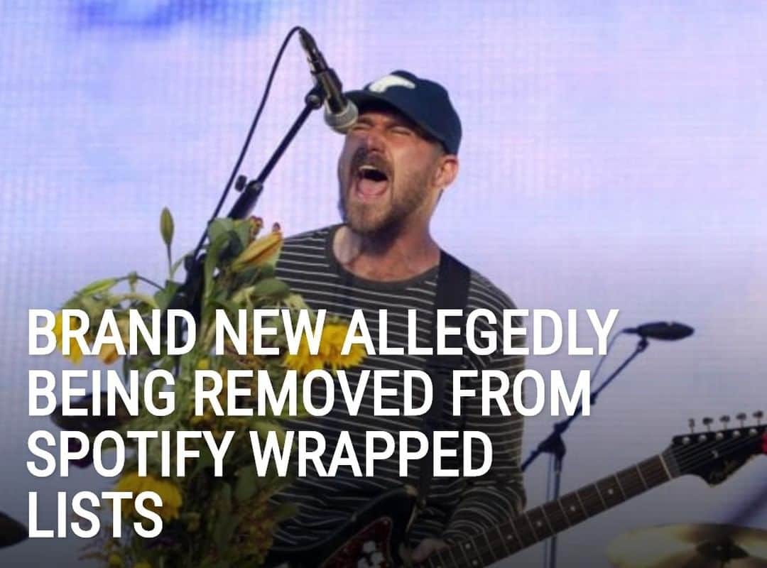Alternative Pressさんのインスタグラム写真 - (Alternative PressInstagram)「Numerous @brandnewrock fans have accused @Spotify Wrapped of removing the band from their 2019 and decade-spanning lists⁠ LINK IN BIO⁠ .⁠ .⁠ .⁠ #SpotifyWrapped #brandnew #brandnewrock #spotify #altpress #alternativepress」12月7日 7時20分 - altpress