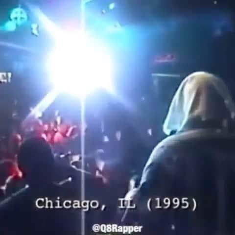ファンクマスター・フレックスのインスタグラム：「Notorious Big! 1995! Brooklyn Legend! Rip!」