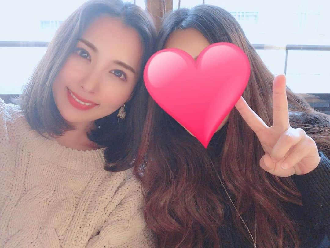 桜木凛のインスタグラム：「Lunch date with my best friend❤️ 与最好的朋友共进午餐❤️」