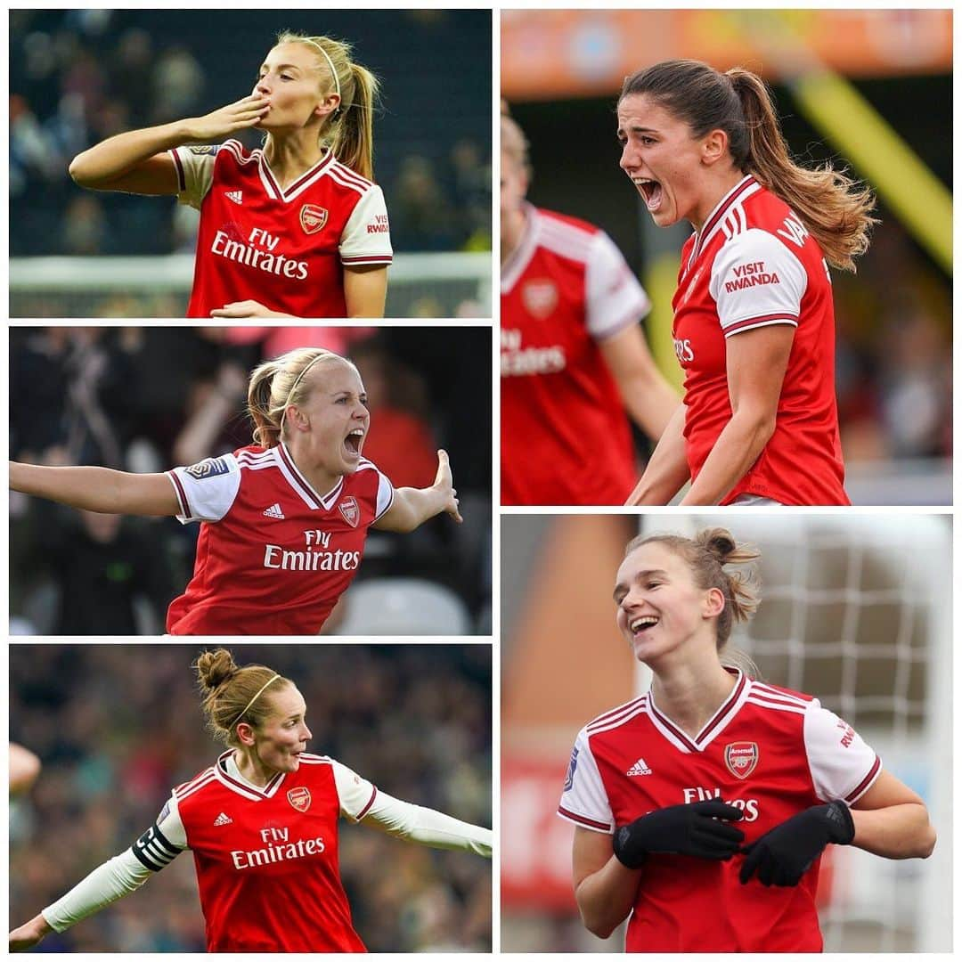 Arsenal Ladiesさんのインスタグラム写真 - (Arsenal LadiesInstagram)「FIVE of our stars have been named in @guardian_sport‘s 💯 best female footballers of 2019 🔥」12月7日 0時01分 - arsenalwfc