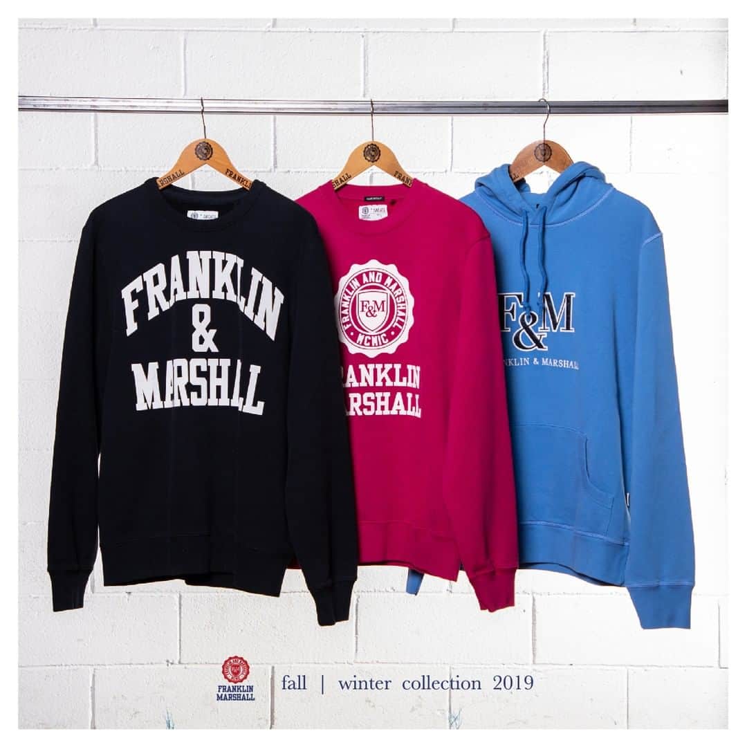 フランクリン&マーシャルのインスタグラム：「FRANKLIN & MARSHALL⁠ .⁠ Sportswear Kit⁠ .⁠ #franklinandmarshall #sportswear #wintercollection #sportattitude」