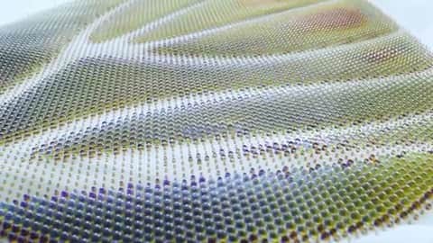 スリーアズフォーのインスタグラム：「Behind the scenes of Greta Oto 3D printed Dresses in collaboration with @fitchwork and @stratasys video by : @taxiplasm #3d #3dprinting #3dprinteddress #technology #gretaoto」