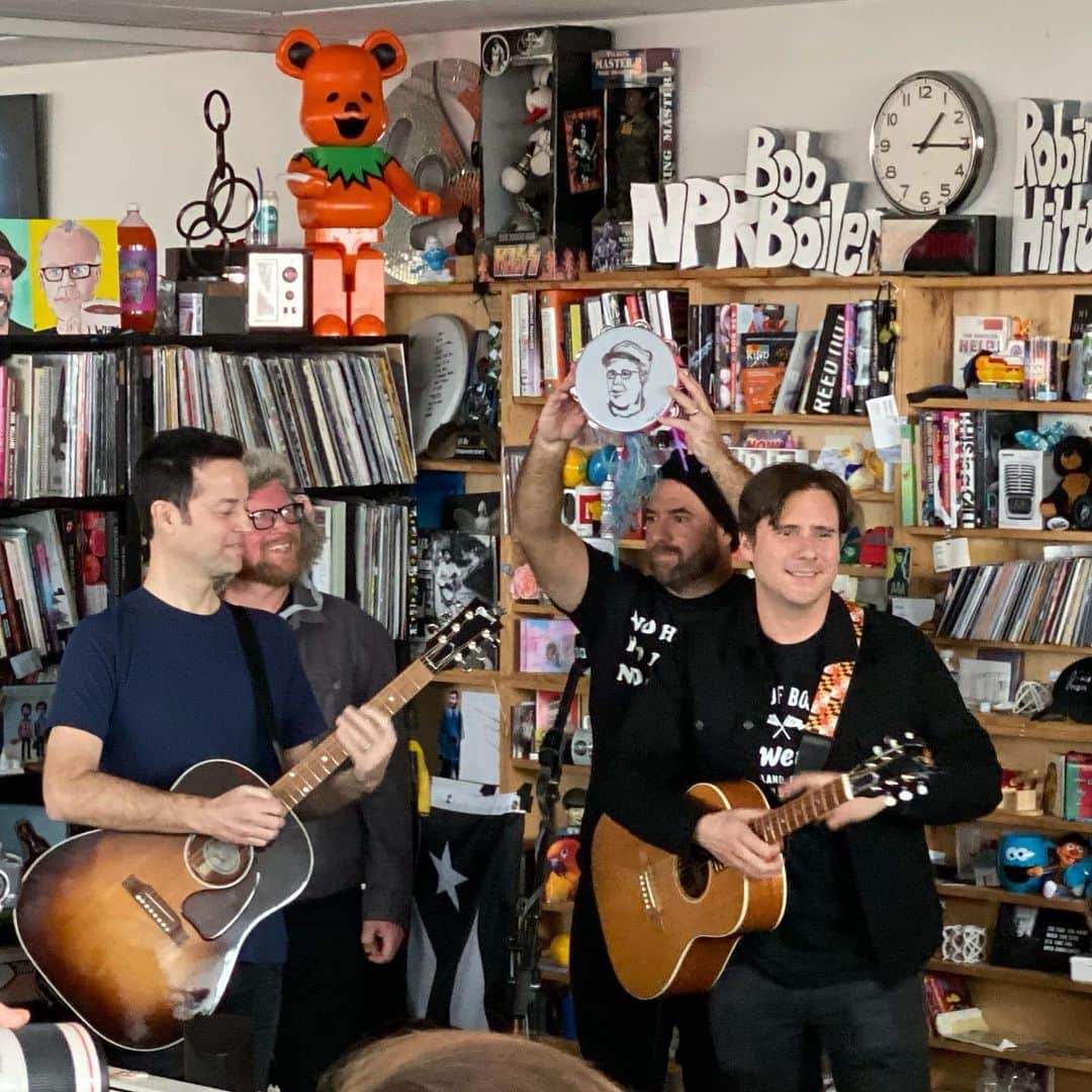 リック・バーチのインスタグラム：「Tiny Desks can be BIG fun!!!」