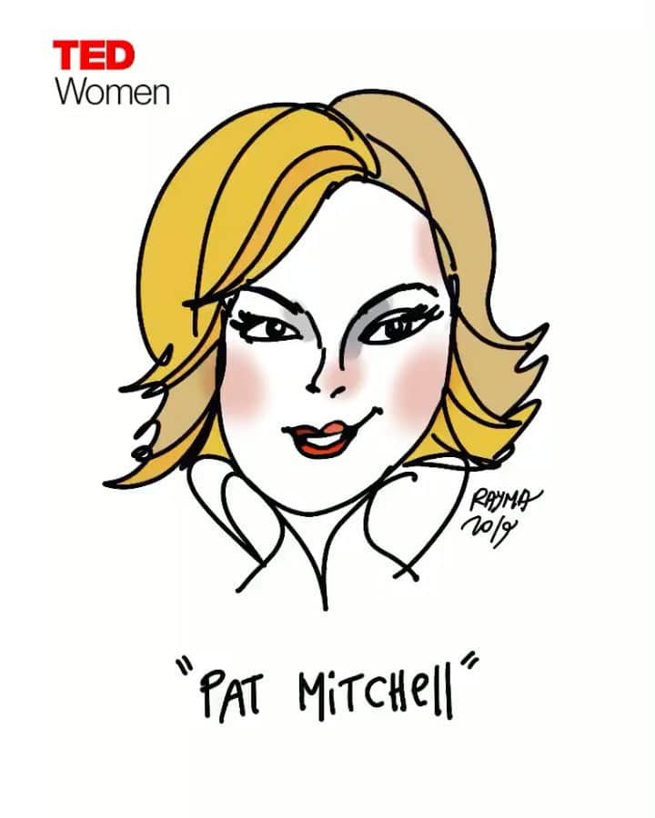 TED Talksのインスタグラム：「Swipe to see incredible illustrations of some of our #TEDWomen speakers — all made by political cartoonist Rayma Suprani, a TED Women speaker herself!  Illustrations courtesy of @raymacaricatura」