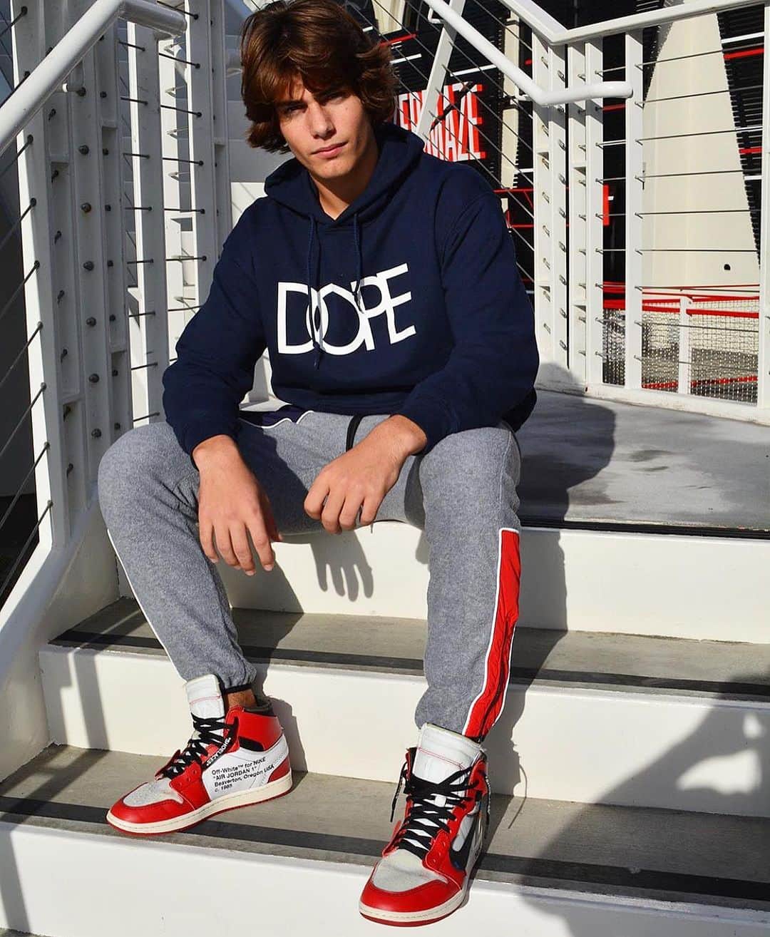 DOPEさんのインスタグラム写真 - (DOPEInstagram)「Stay warm with the Apex Fleece Sweetpants. Available in black, cream and grey.」12月7日 4時22分 - dope