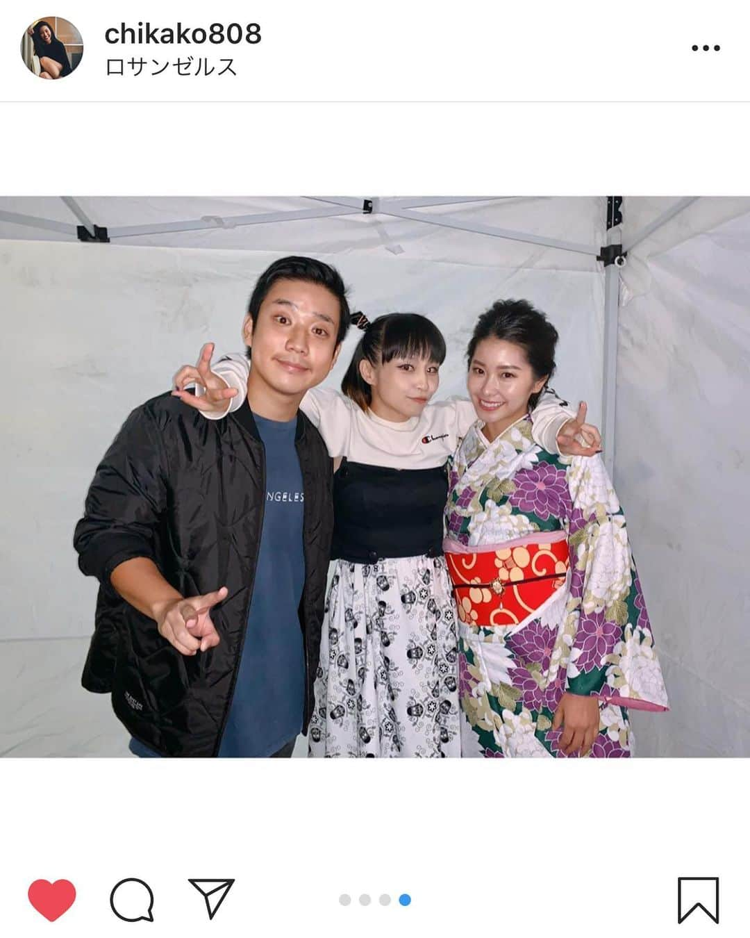 misoNosukeさんのインスタグラム写真 - (misoNosukeInstagram)「. . chikakoちゃんが日本に帰国したタイミングで 東京でも会えたから嬉しかった！ . ↓ . #repost by @chikako808 . . また今年もOC JAPAN FAIRで @misono_koda_official に会えたよ♡ . 今年は @edenkai_official も一緒に会場盛り上げてくれました😀 私は着物モデルとして参加させて頂いて沢山の人に会えて嬉しかったです💕 . . Thanks for having me @ocjapanfair #japan  Kimono coordinated by @kimono_bloom」12月7日 9時10分 - misono_koda_official